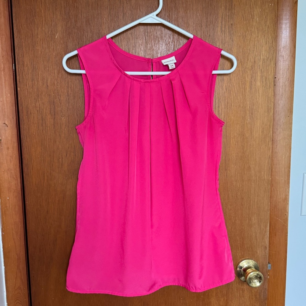 Hot Pink Sleeveless Top by Merona